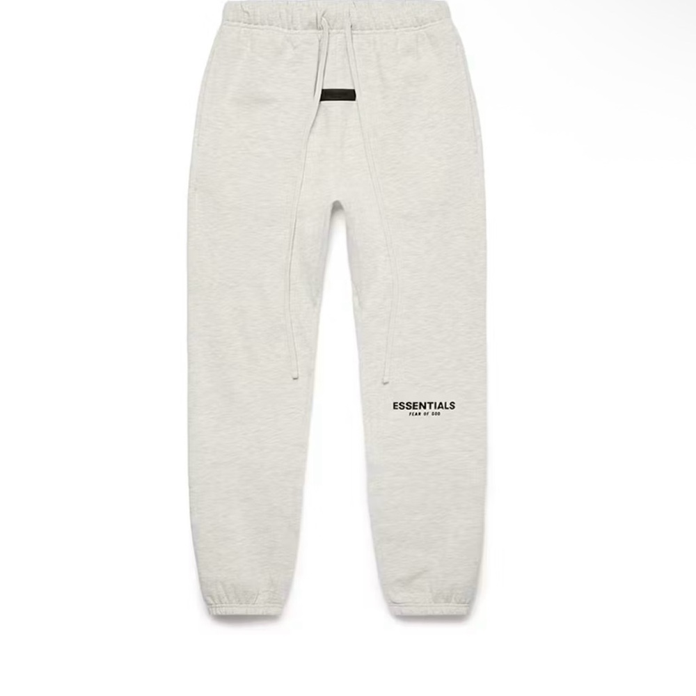 Fear of Godessentials Light Oatmeal Sweatpants SS22 Size XL